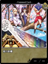 桜の距離