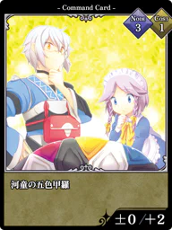 河童の五色甲羅