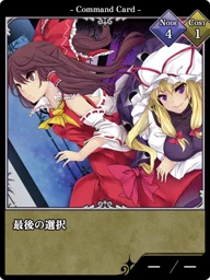 最後の選択
